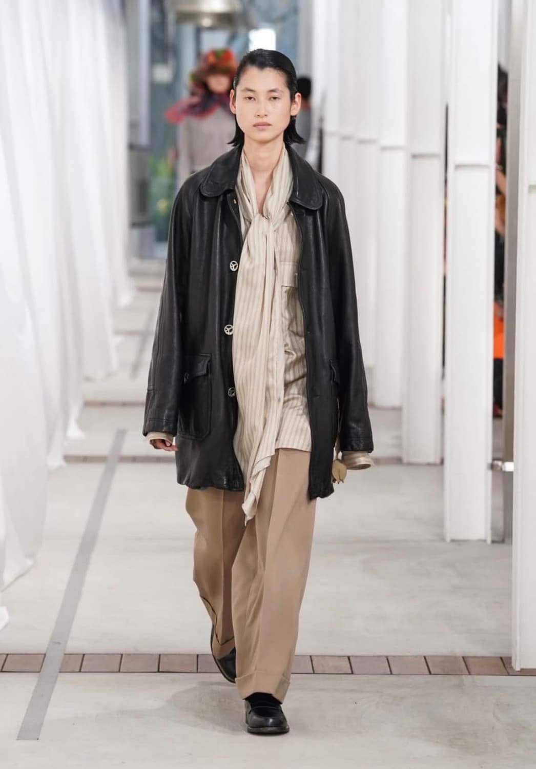 22aw bed j.w. Ford leather coat 상품이미지1