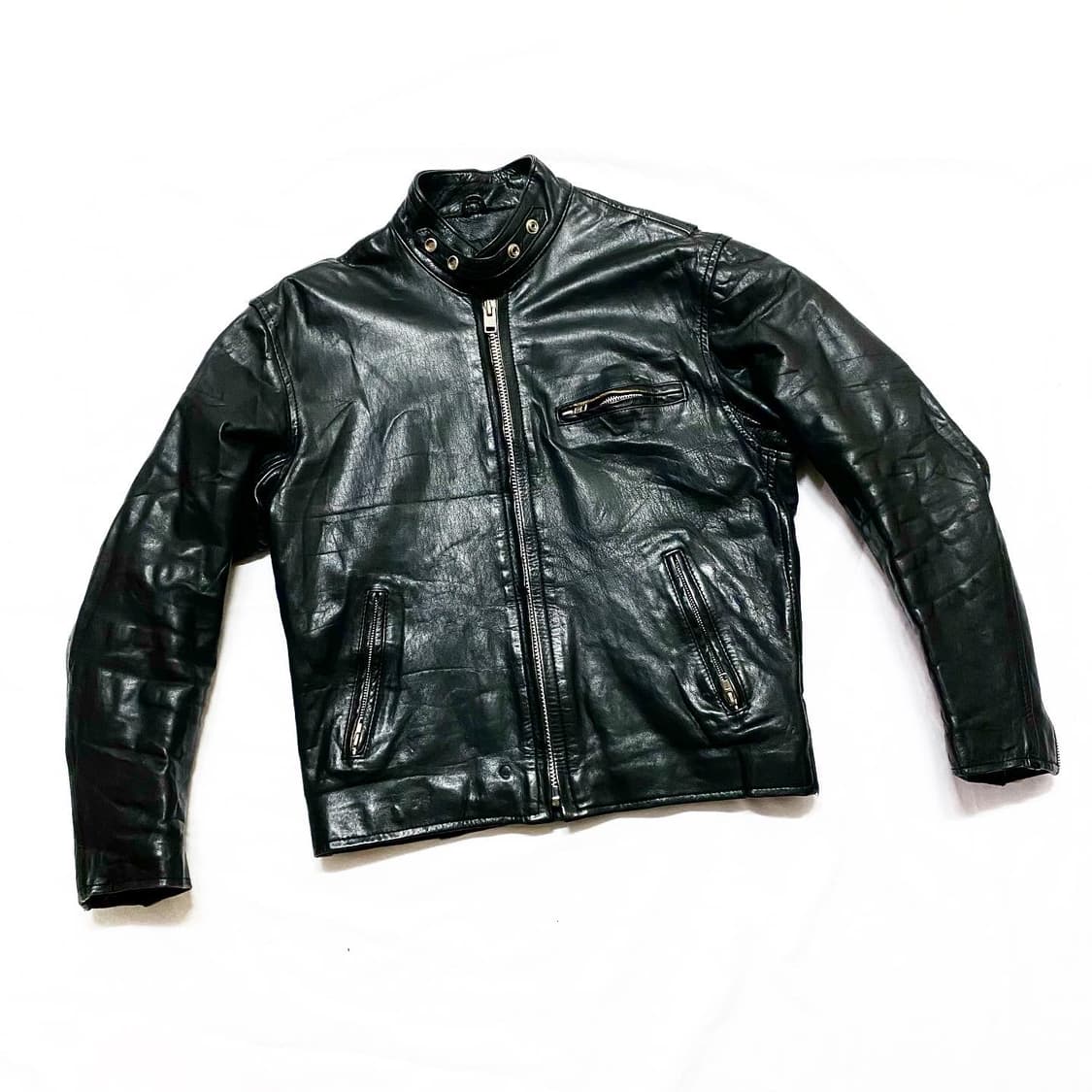 혼 워크스 - 소가죽 싱글 라이더 자켓 상품이미지1