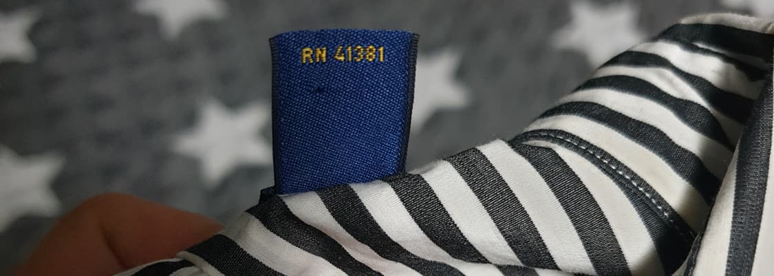 폴로랄프로렌 소매 레터링 로고 반버튼 스트라이프 긴팔셔츠 블랙 (S) 상품이미지5