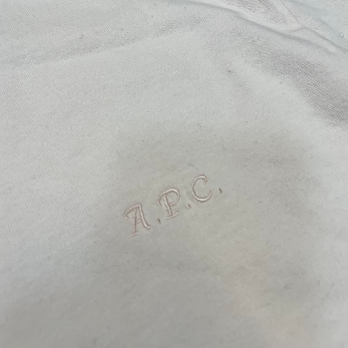 apc 아페쎄 자수 티셔츠 m 상품이미지3