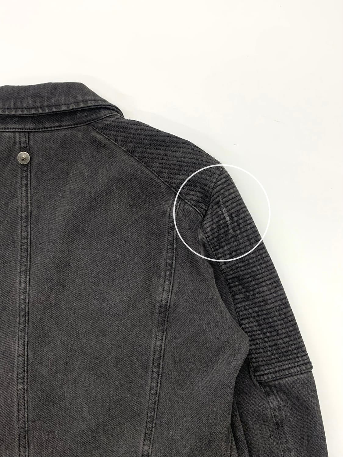 Diesel 디젤 챠콜 코튼 라이더 자켓  상품이미지4