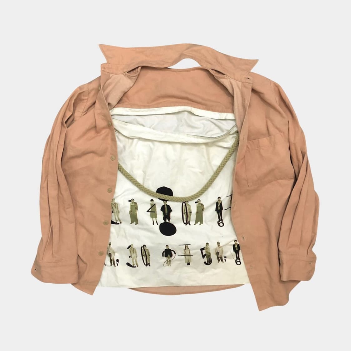 bless n°39 토트백 셔츠 상품이미지1