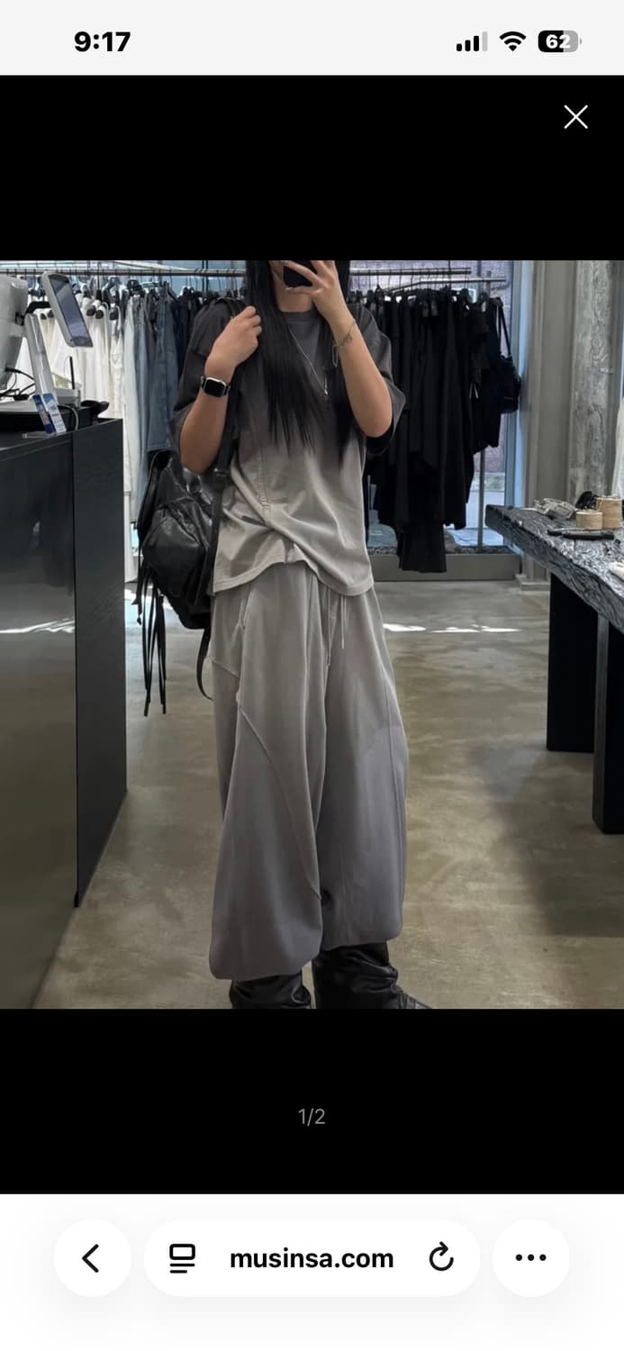 트리밍버드 Zipper Finishing Flap Mini 백팩 블랙 상품이미지7