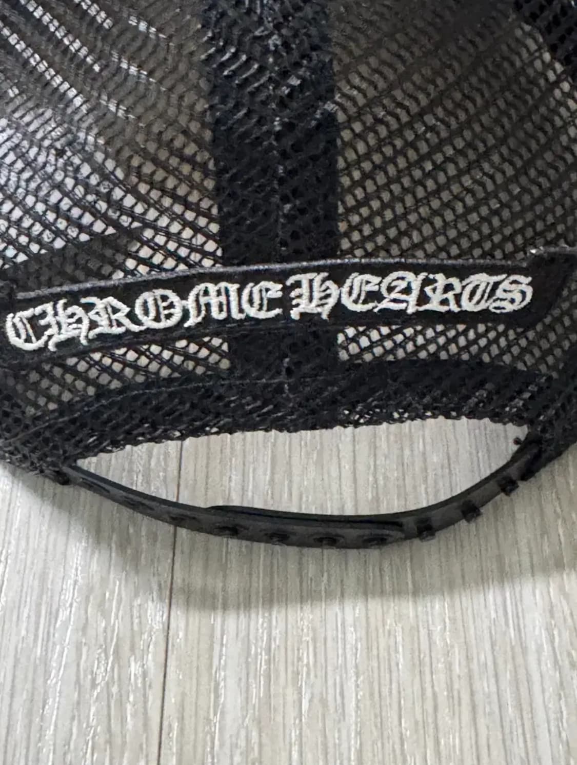 크롬하츠 참퍼 할리우드 트러커햇 블랙 화이트 상품이미지2