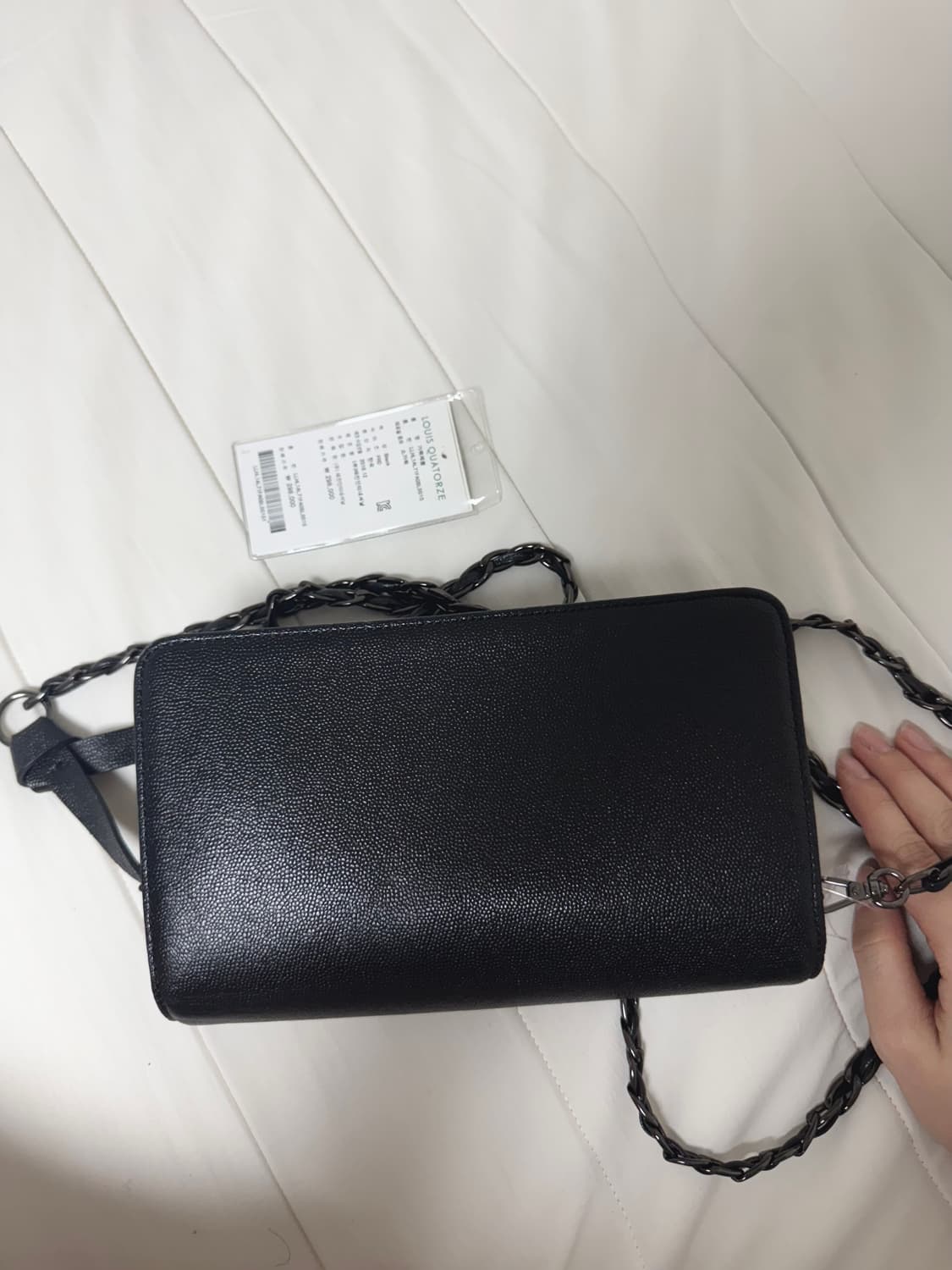 루이까또즈 소가죽 체인 크로스백 상품이미지5