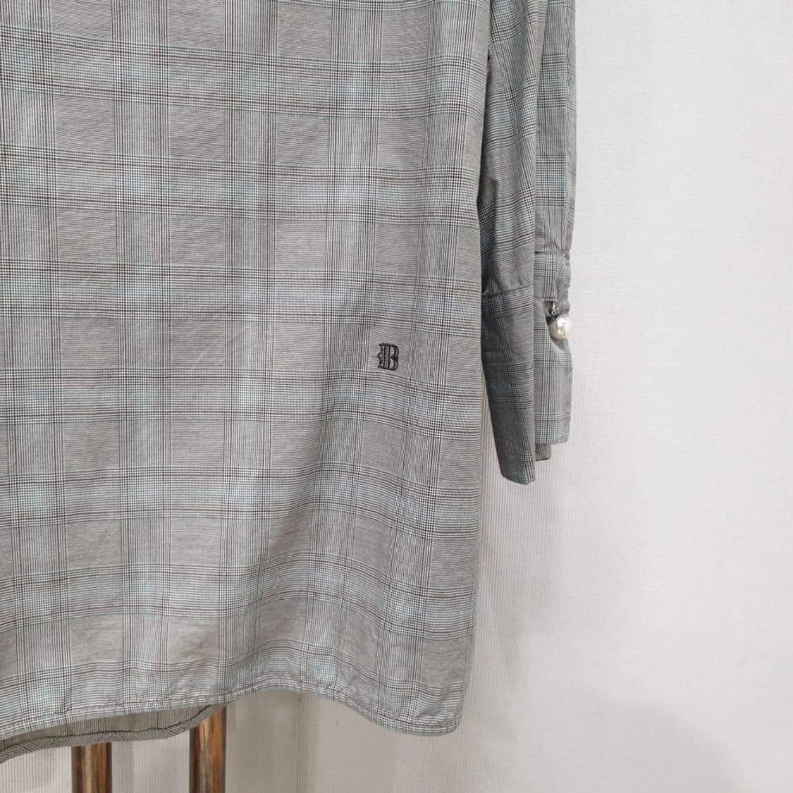 빈폴레이디스 글렌 체크 루즈핏 셔츠 95 상품이미지2