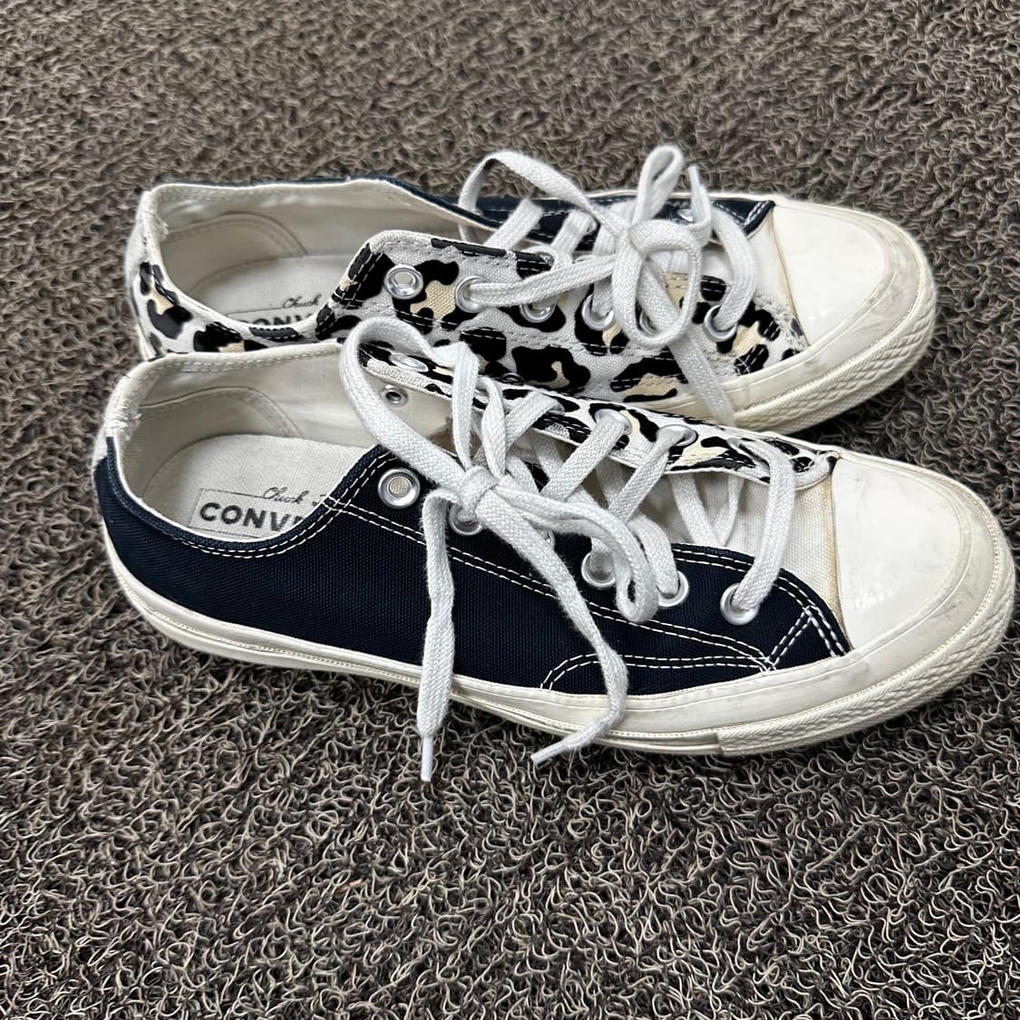 컨버스 척 테일러 1970s OX로우 레오파드 스니커즈 245 상품이미지4