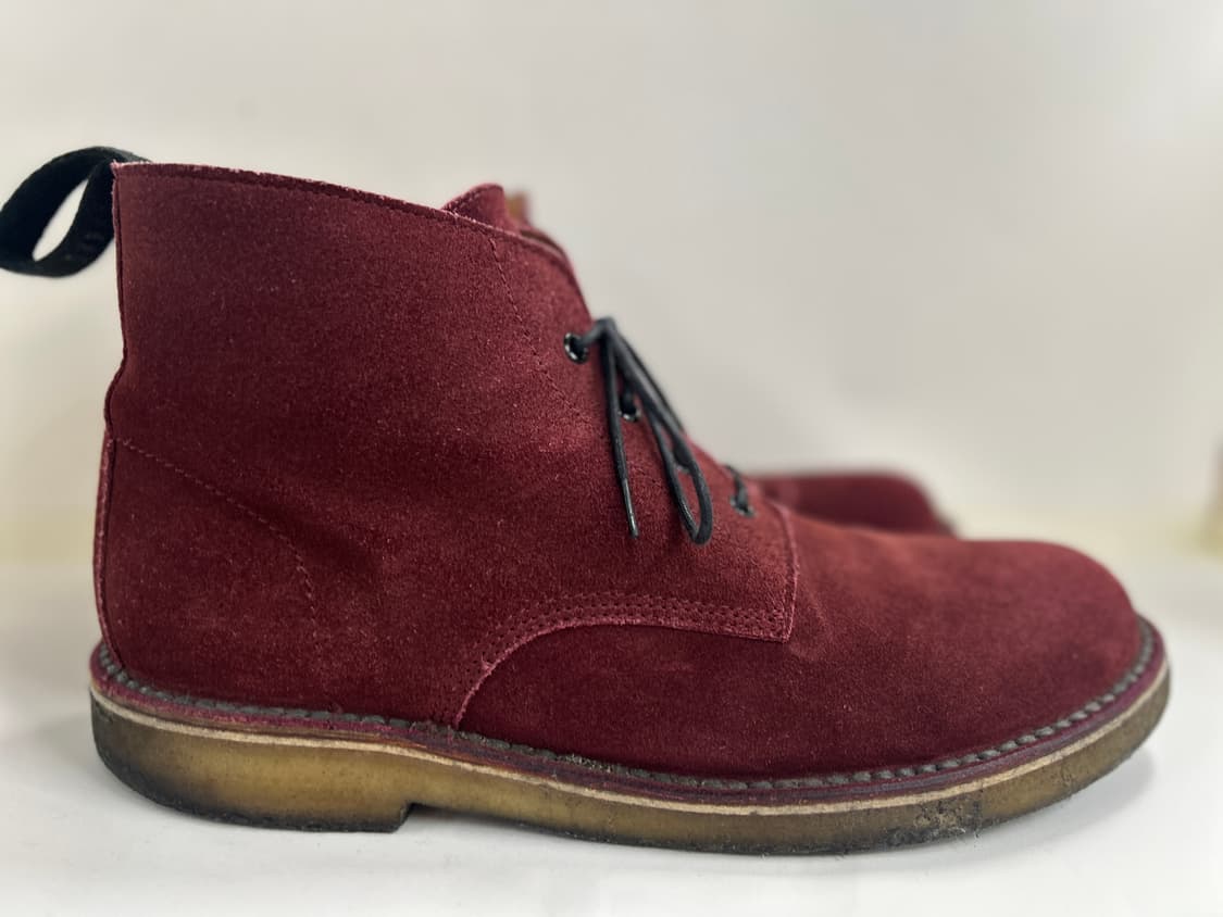 더블탭스 WTAPS 버건디 크레페솔 데저트 부츠 9 상품이미지6