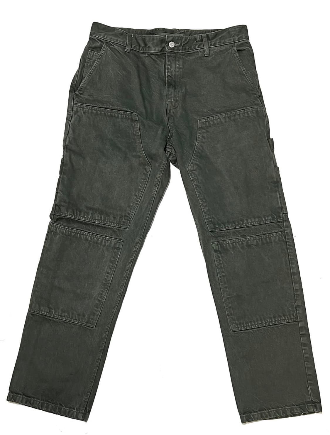 플라스틱프로덕트 더블니팬츠 블랙 상품이미지3