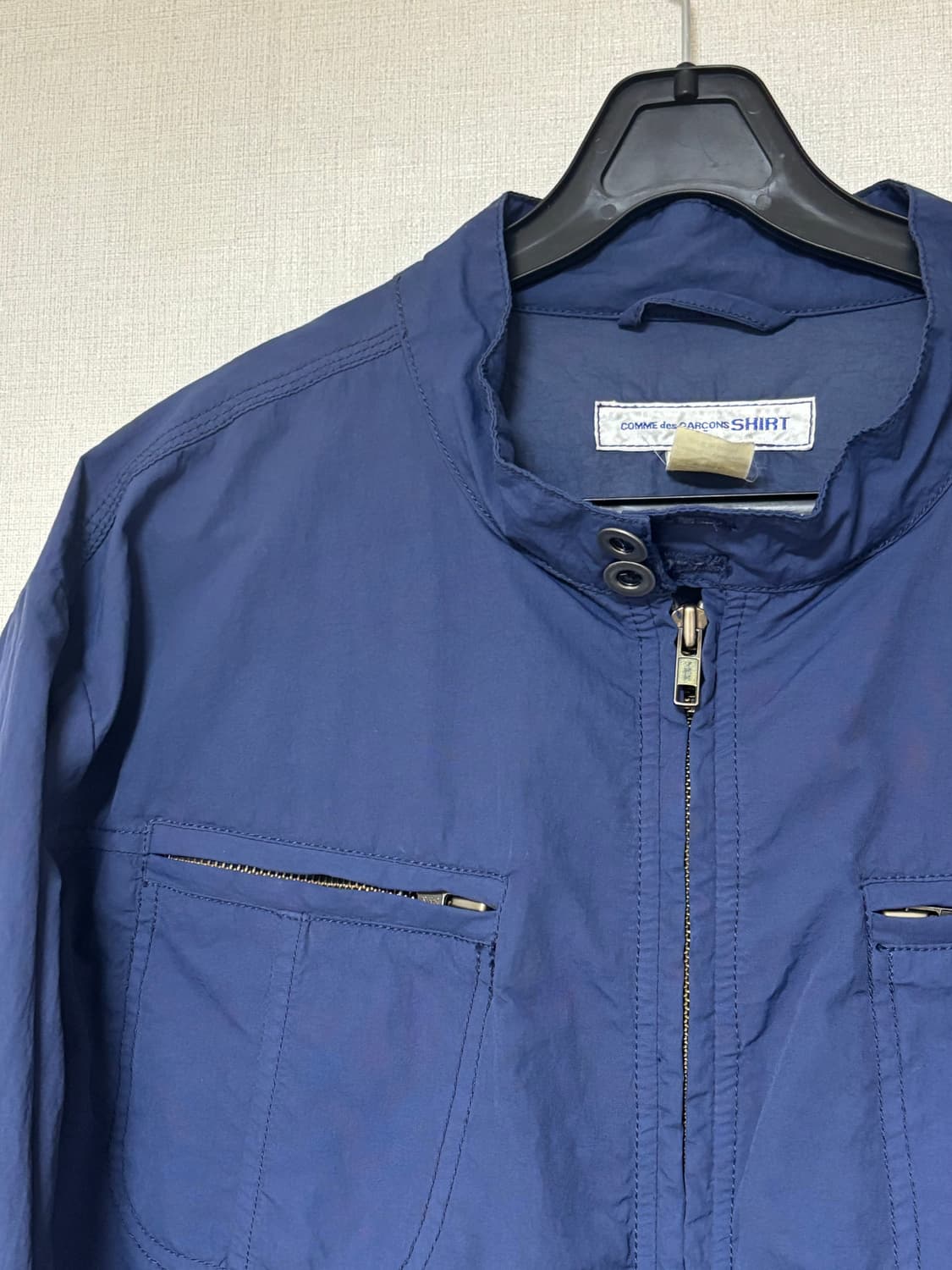 꼼데가르송 나일론 바이커 자켓 상품이미지2