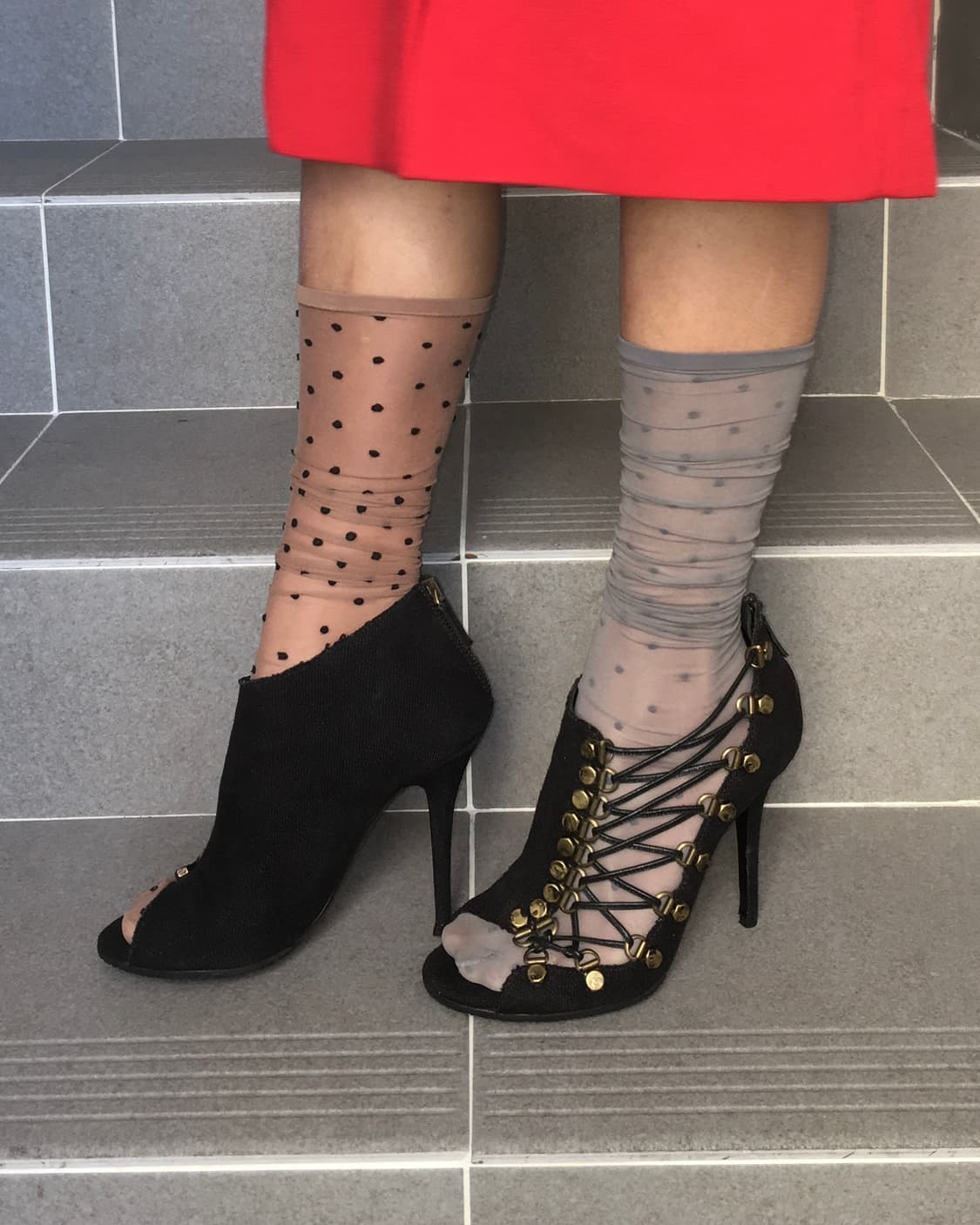 BALMAIN lace up sandal heels 상품이미지8