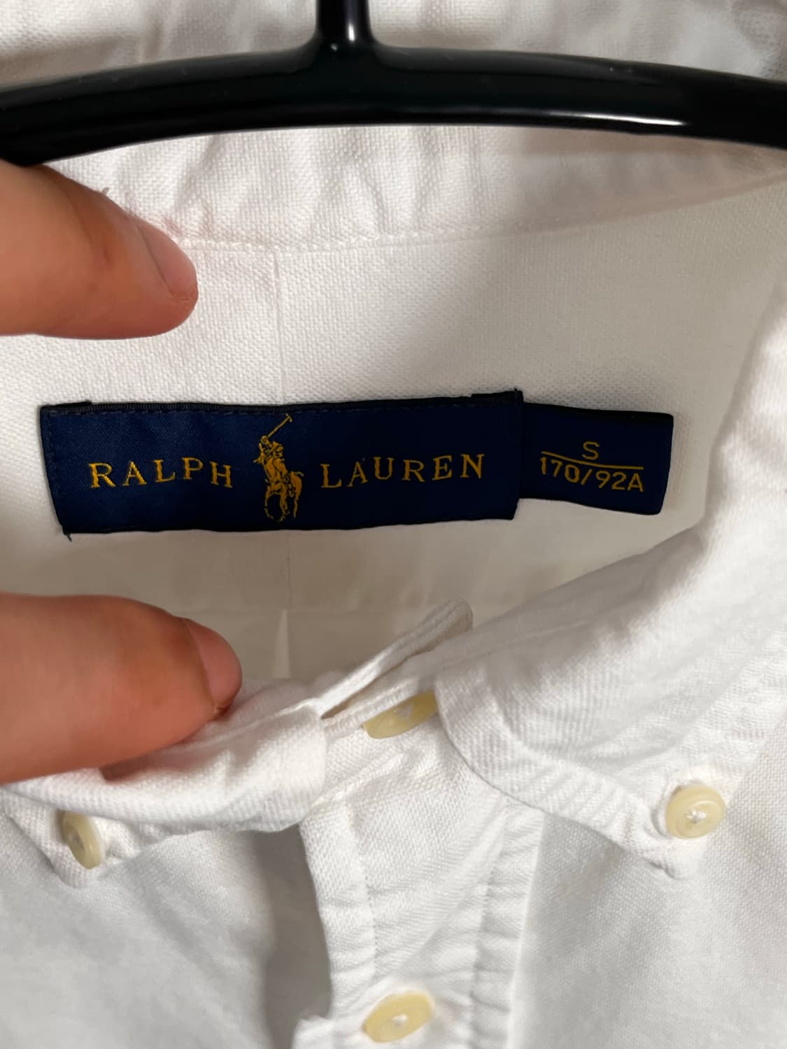 폴로 화이트 셔츠 상품이미지3