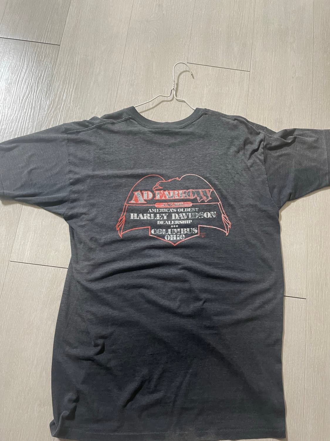 80s harley davidson / bike t shirt 3xl 상품이미지2