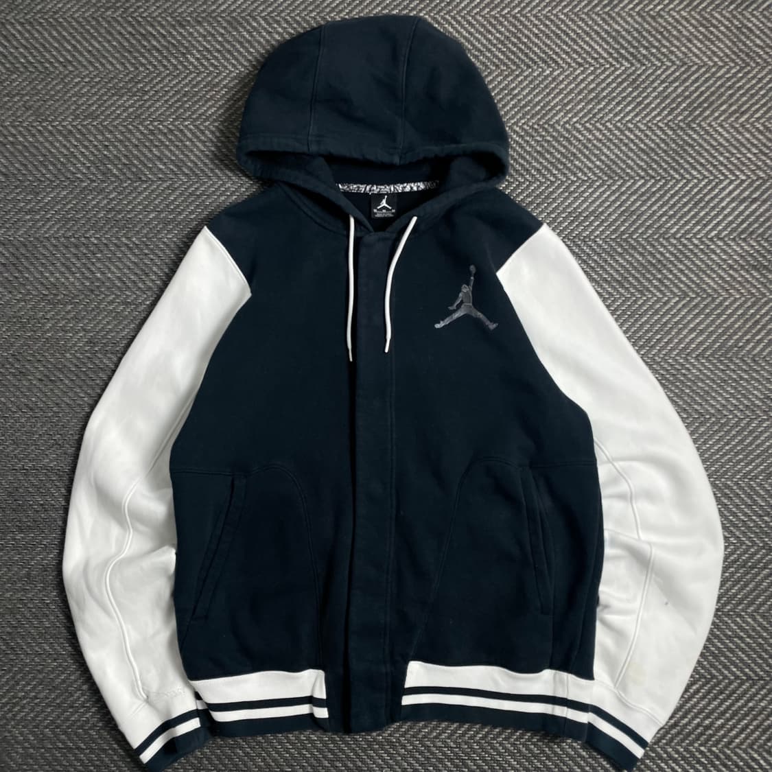 나이키 에어조던 자수로고 스웻 바시티 후드 자켓y 4974 상품이미지2