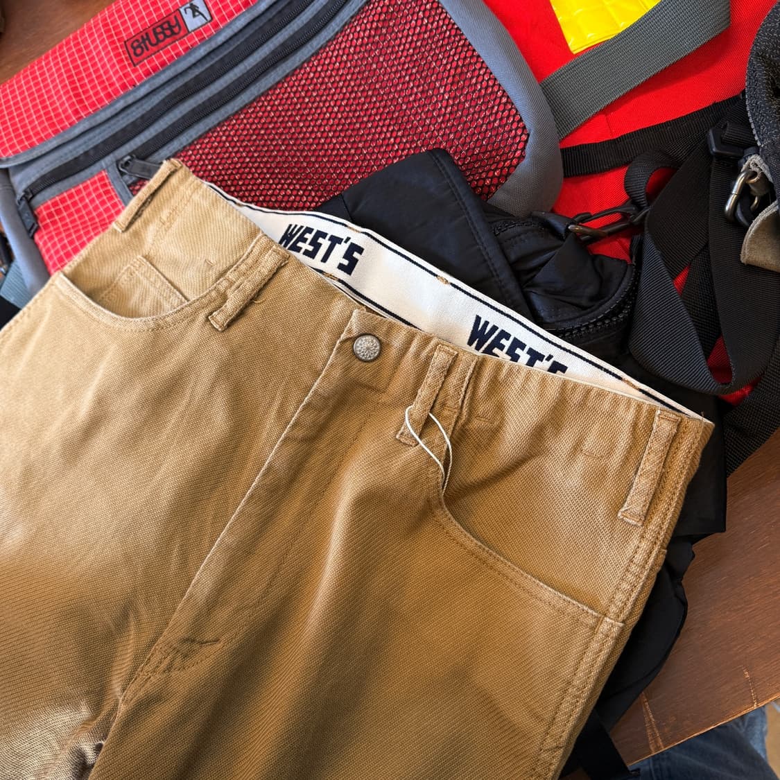 웨스트 오버롤즈 베이지 팬츠 30 상품이미지6