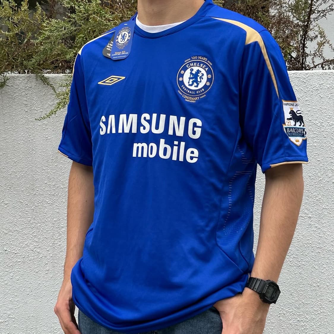 100 엄브로 05-06 램파드 유니폼 데드스탁 상품이미지3