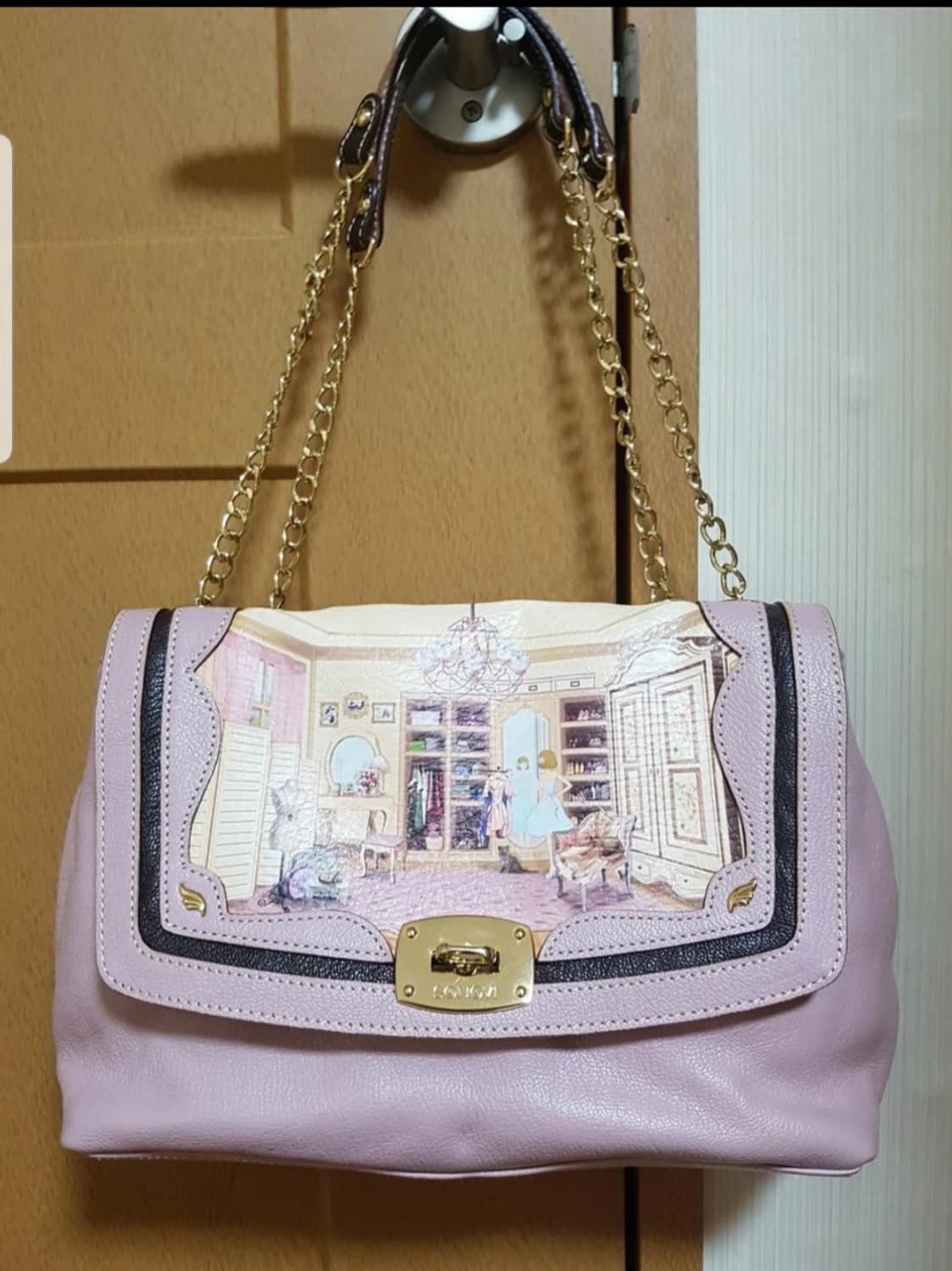 소노비 연핑크 가방 상품이미지2