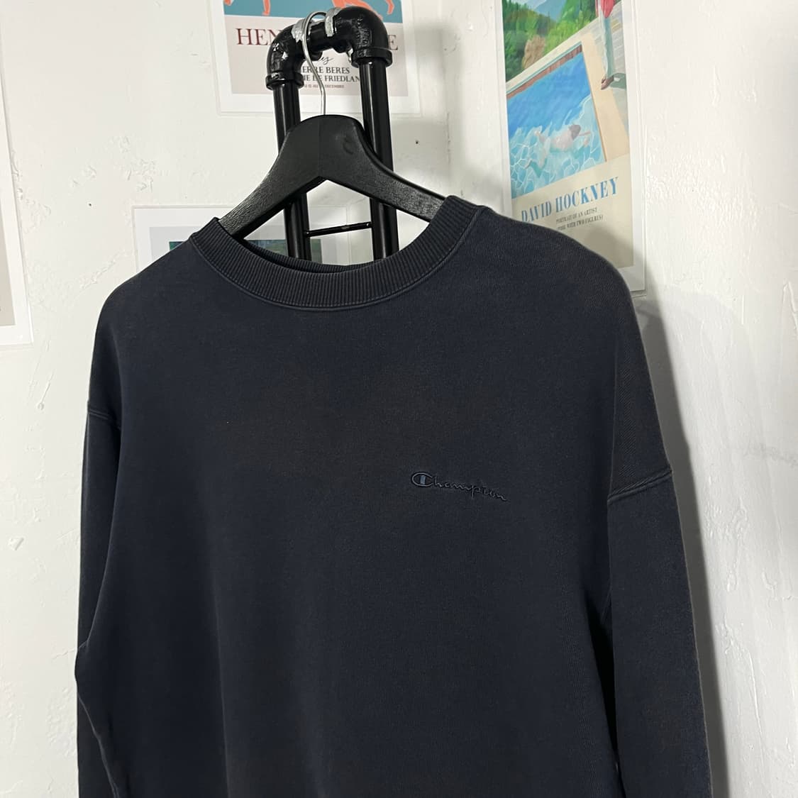 챔피온 자수로고 맨투맨 상품이미지3