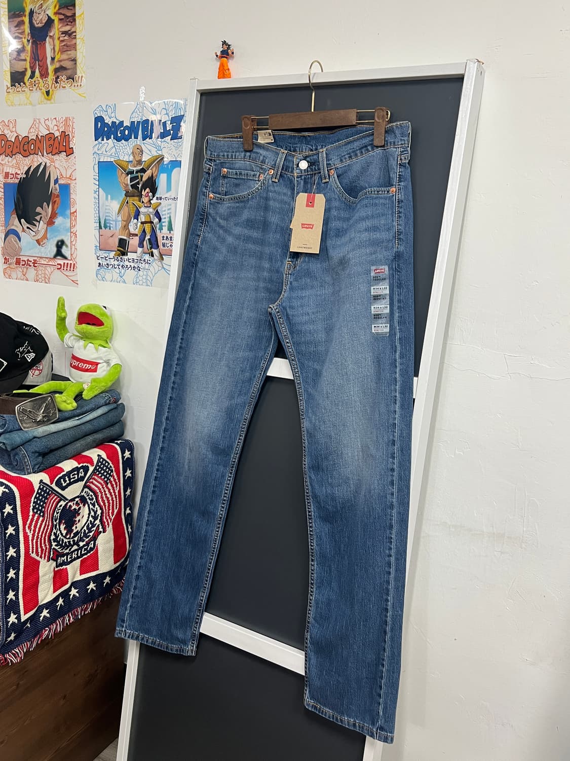 Levis 리바이스 505 레귤러 스트레이트 데님 팬츠 상품이미지8