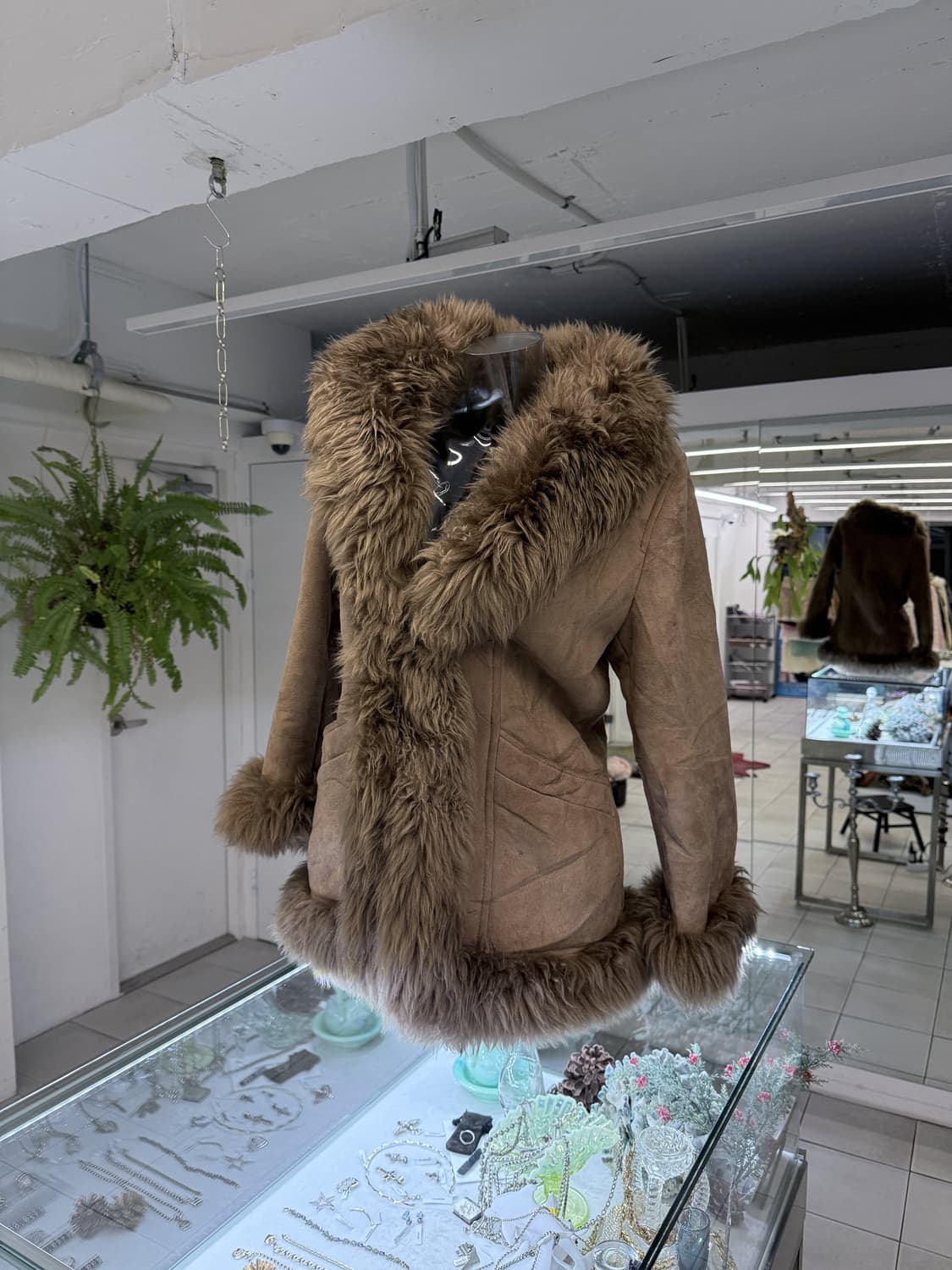 real leather shearling coat 상품이미지2