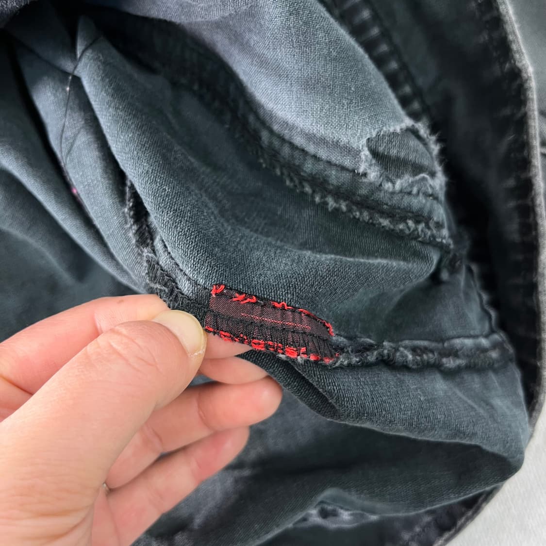 105 90s 말보루클래식 챠콜 데님 셔츠자켓 상품이미지6