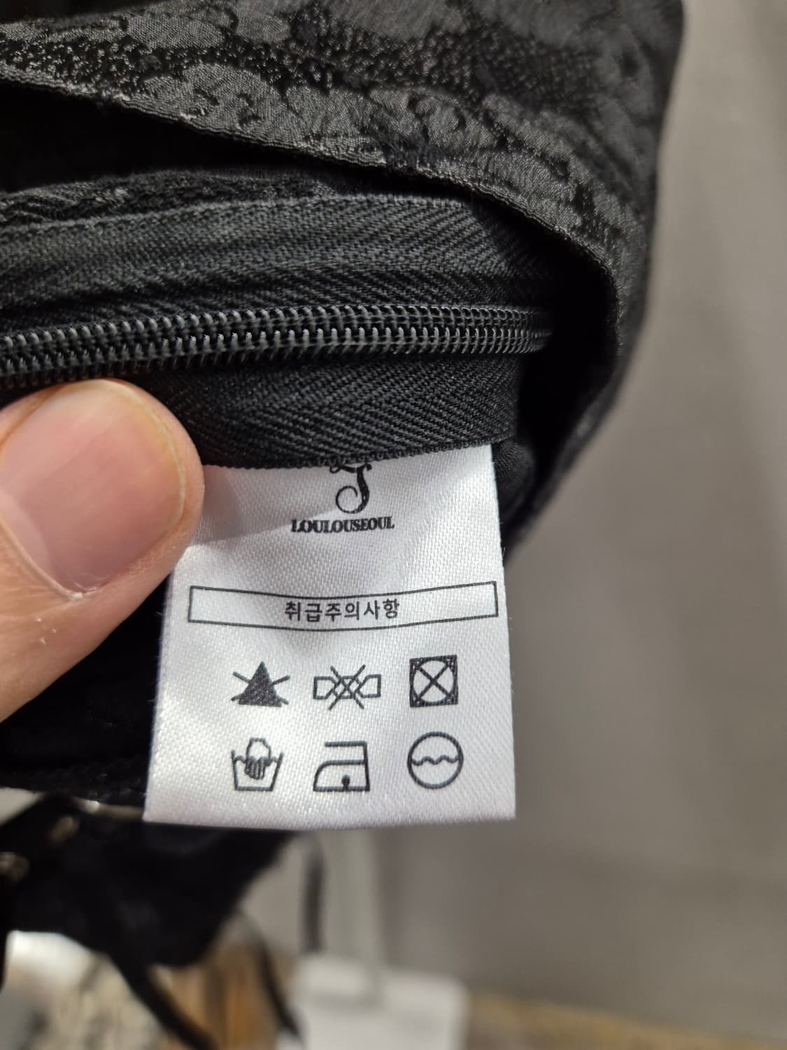 Loulouseoul 블랙 레이스 코르셋 탑 상품이미지7