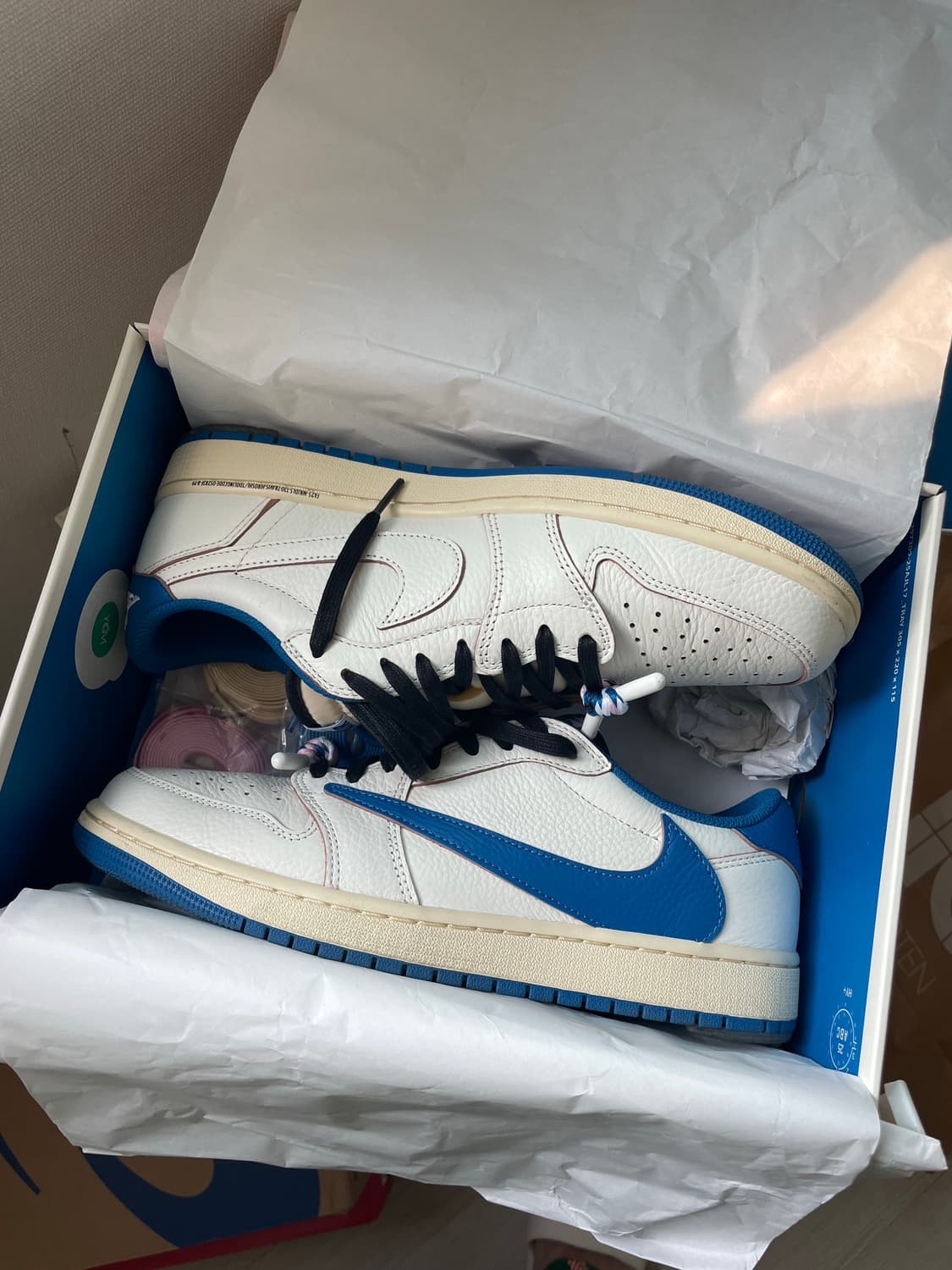 나이키 조던1 스캇 밀리터리 블루 2.0 43 상품이미지1