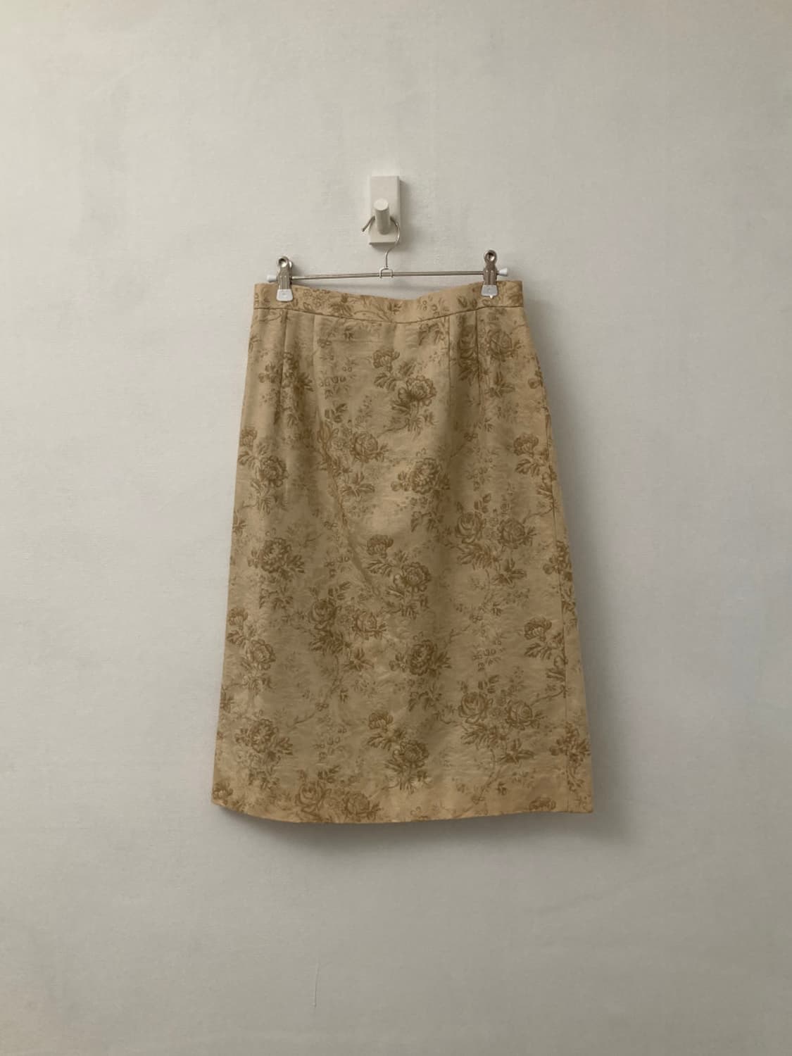 빈티지 앤틱 플라워 패턴 스커트 셋업 상품이미지7