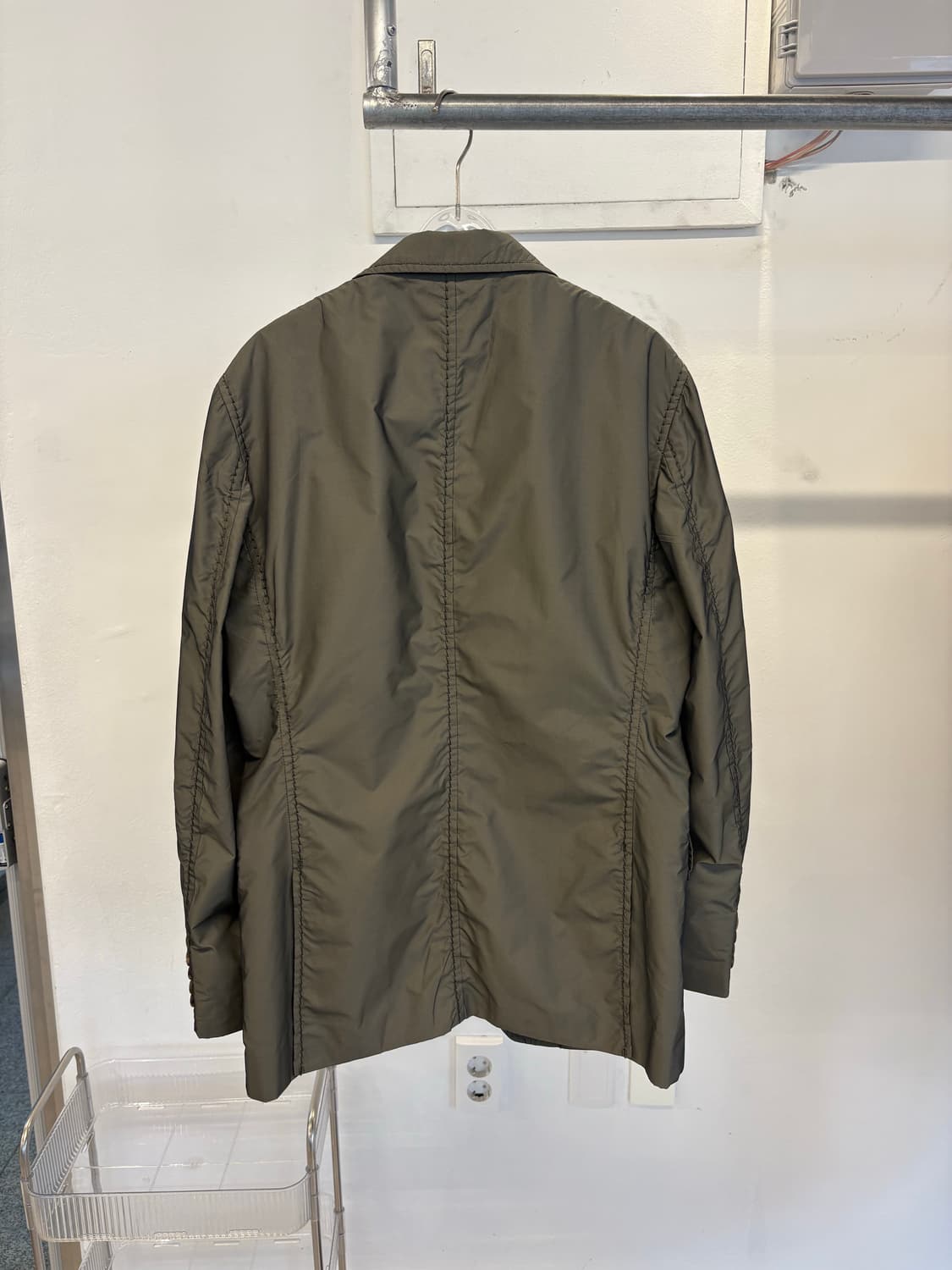 Issey Miyake khaki stitch jacket 상품이미지5