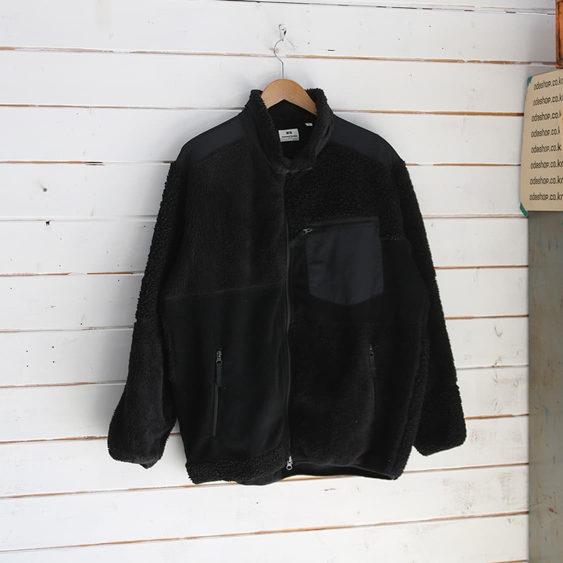 (착용컷) 유니클로 x 엔지니어드 가먼츠 플리스 자켓 (남성용 103) 상품이미지1