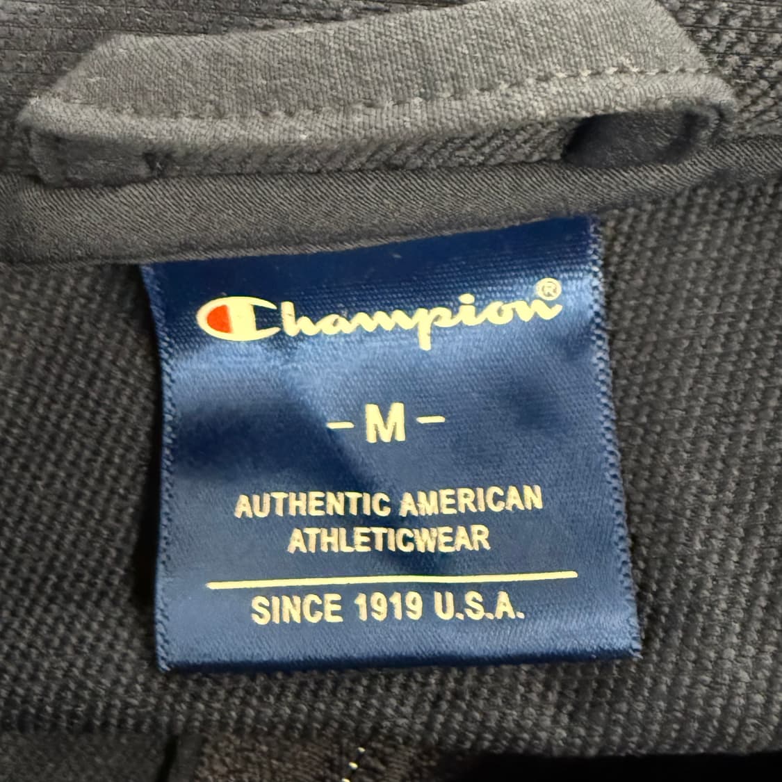 [정품/M] 챔피온 네이비 후드 아노락 반집업 바람막이 b14 상품이미지5
