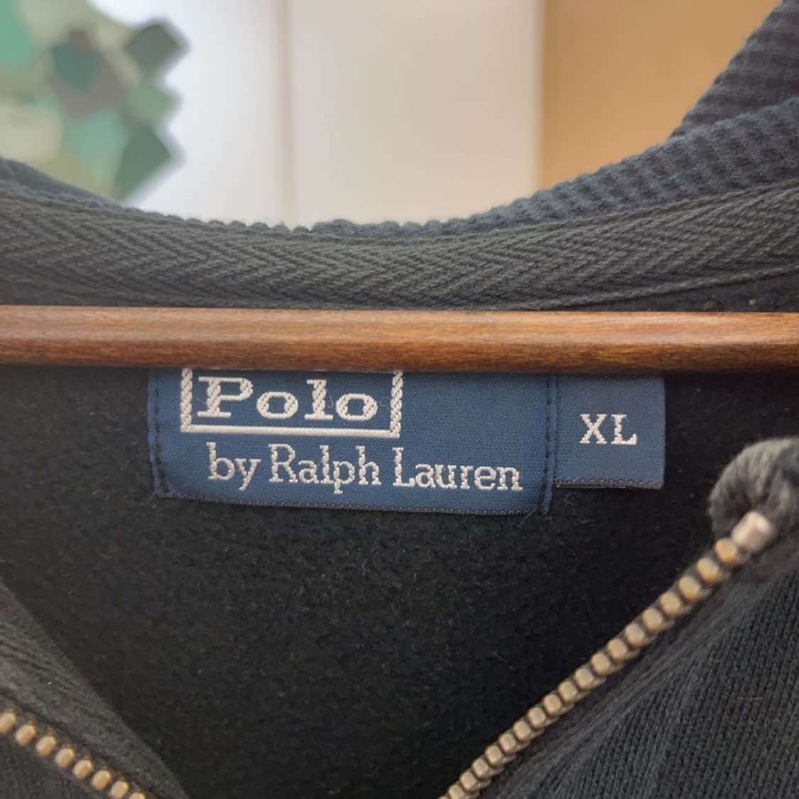 폴로 랄프로렌 빈티지 캐주얼 레드포니 후드집업 XL C09247 상품이미지5