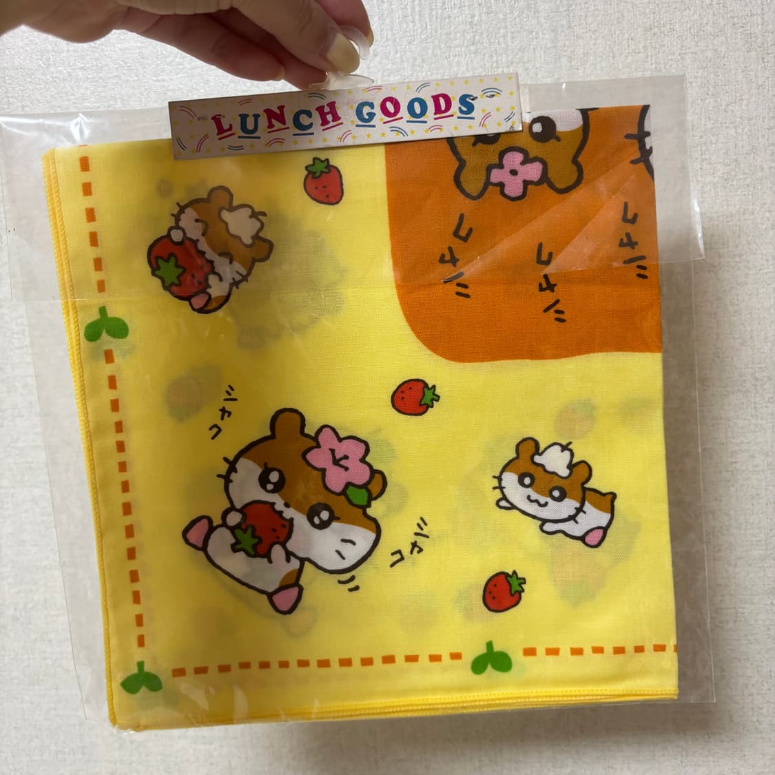 산리오 고전 코로코로쿠리링 손수건 상품이미지2