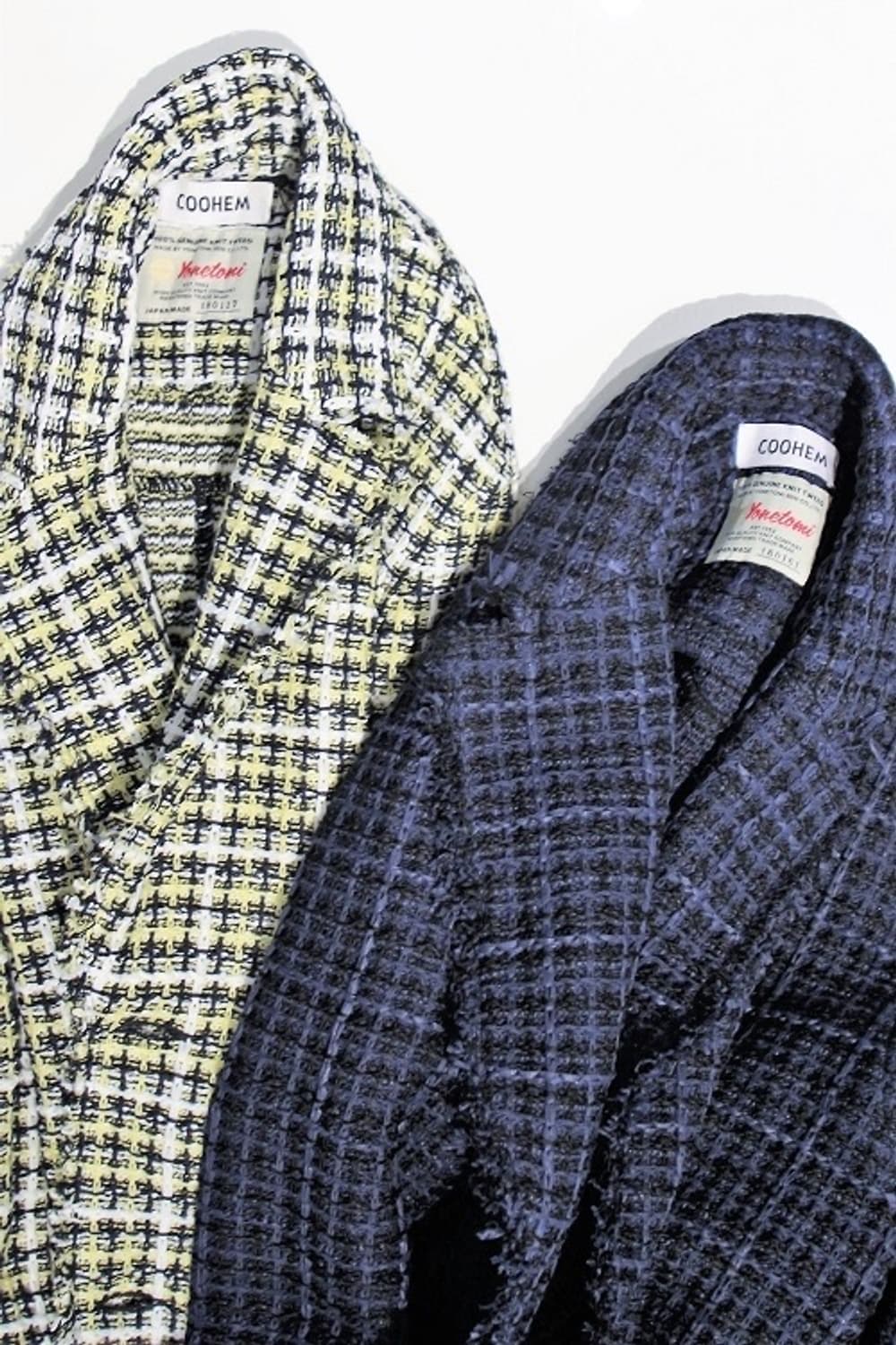 코헨 요네토미 트위드 코트자켓 상품이미지2