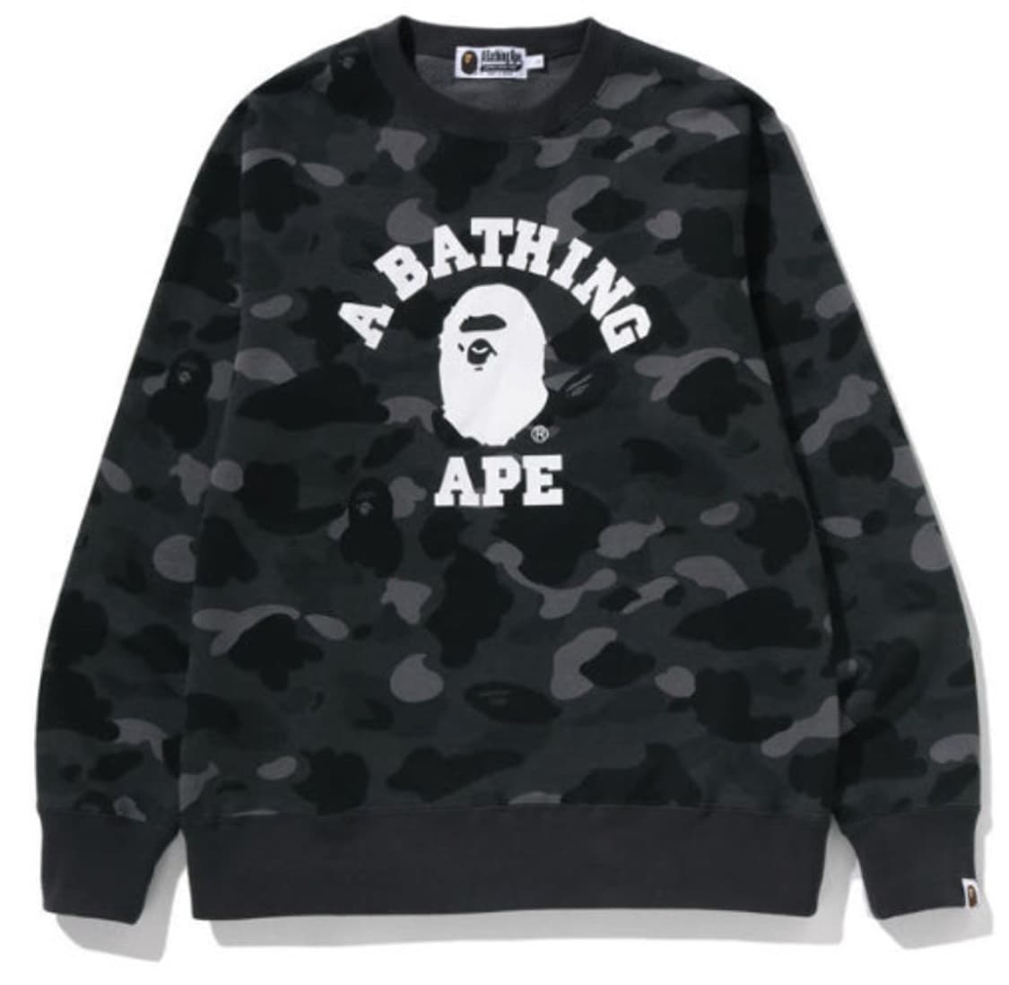 베이프 흑계 맨투맨 상품이미지1