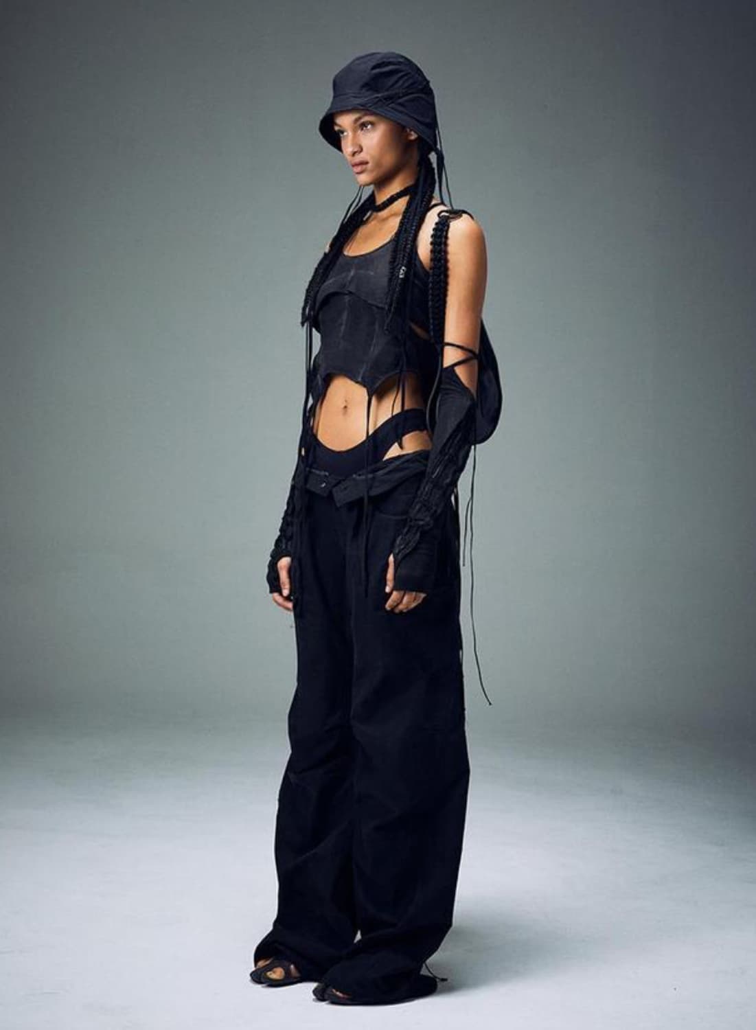 [M] AESYNCTX 에이시넥틱스 유틸리티 팬츠 블랙 상품이미지6