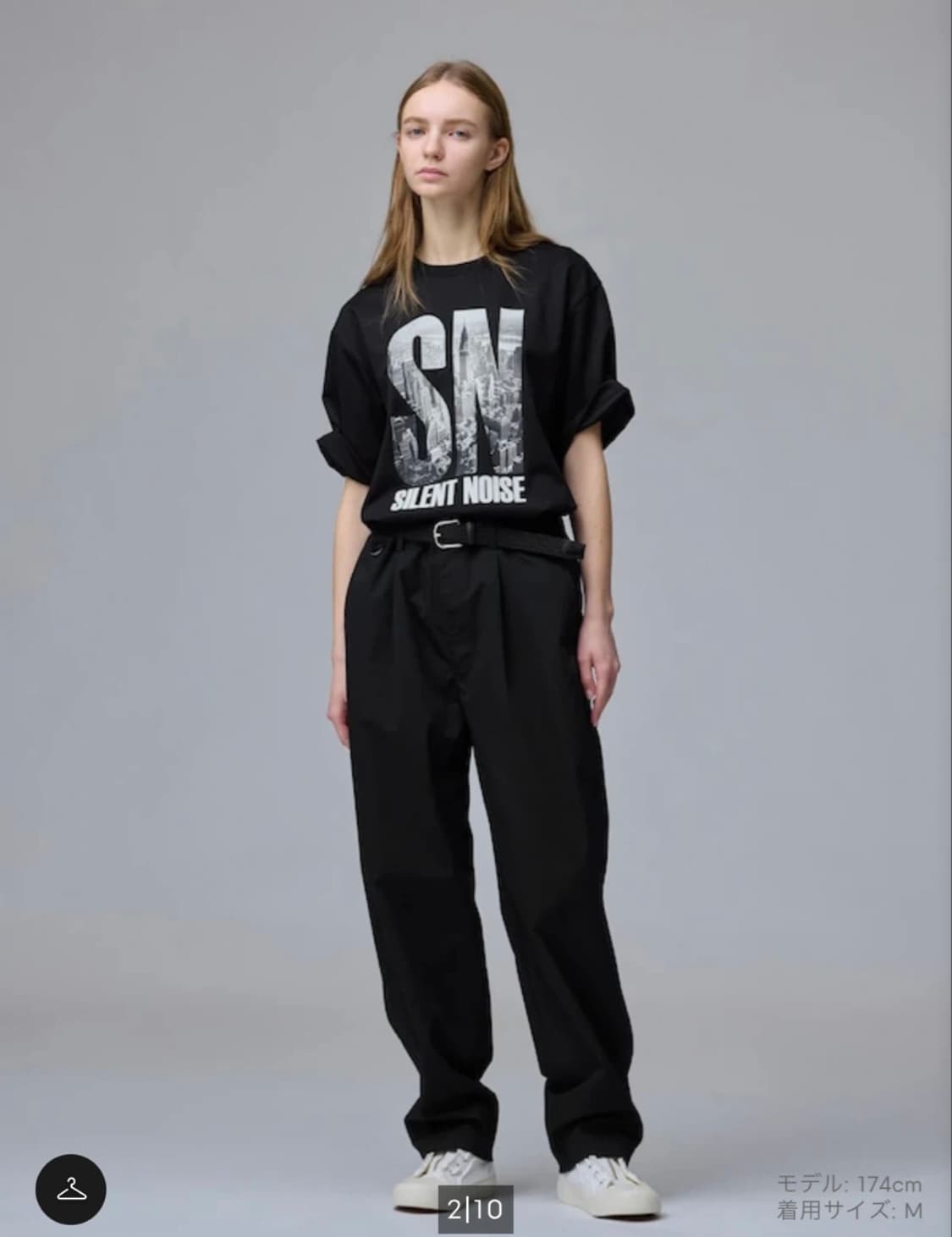 [3XL] GU 언더커버 드라이 펀치 그래픽 티셔츠 블랙 상품이미지2