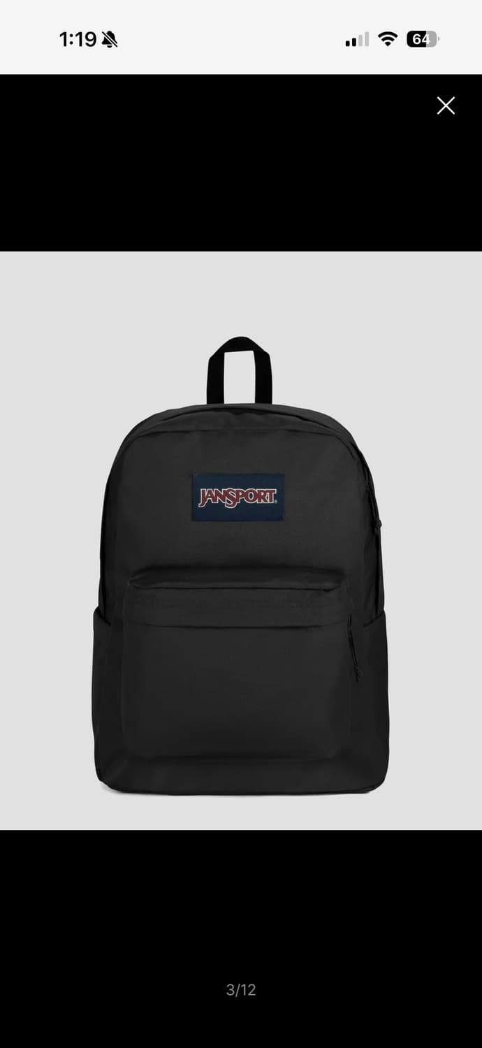 잔스포츠 슈퍼브레이크 black 상품이미지1