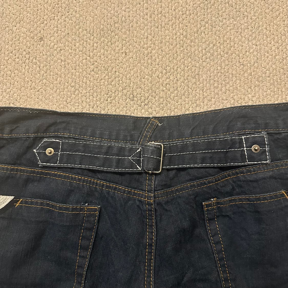 00s 알렉산더 맥퀸 신치백 데님 상품이미지10