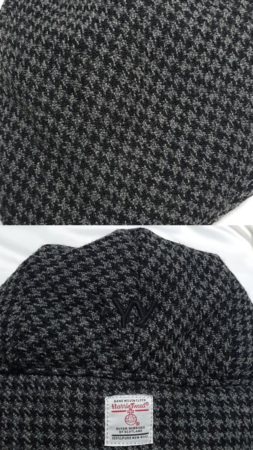 제비체크 오픈와이와이 해리스 트위드 바이시클 폴더블 이어 플랩스 볼캡  상품이미지7