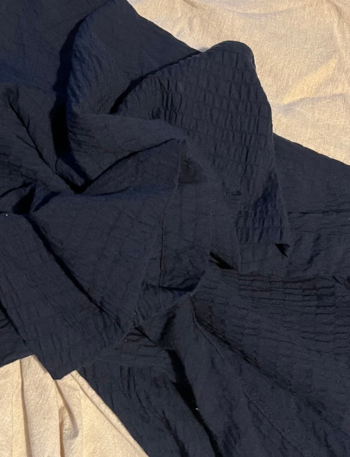 YOUTH 22SS Oversized Half Shirt (Navy) 상품이미지5