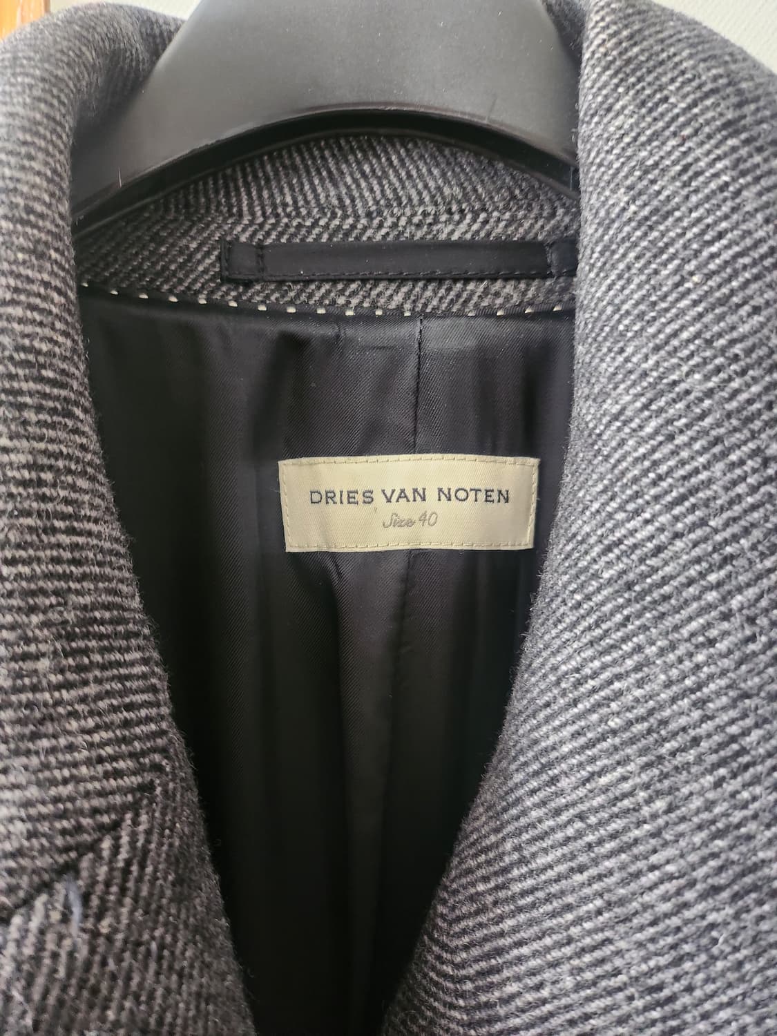 드리스 반 노튼 맥시 롱 코트 상품이미지3