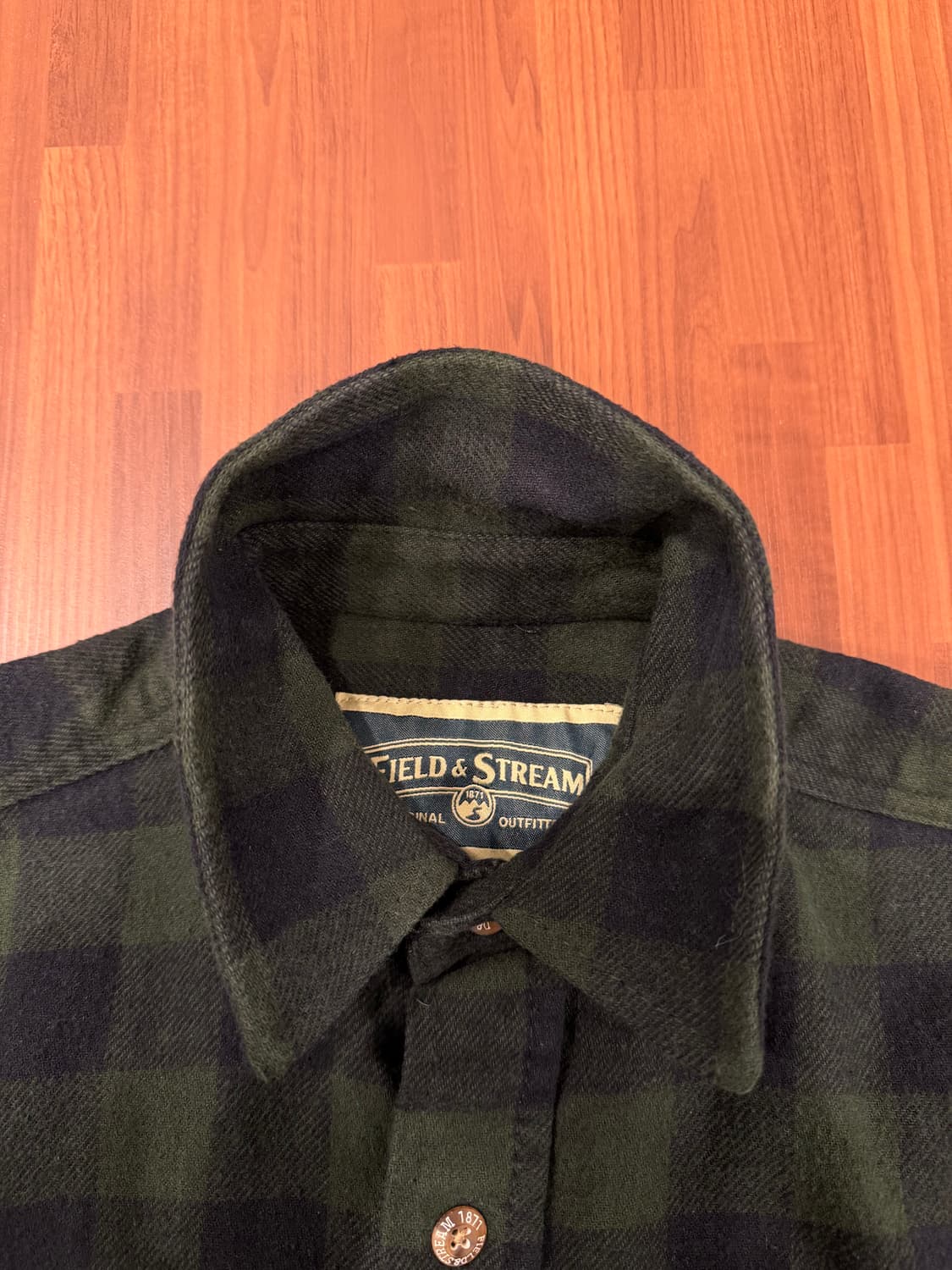00s Field & Stream 빈티지 플란넬 체크 셔츠 상품이미지8