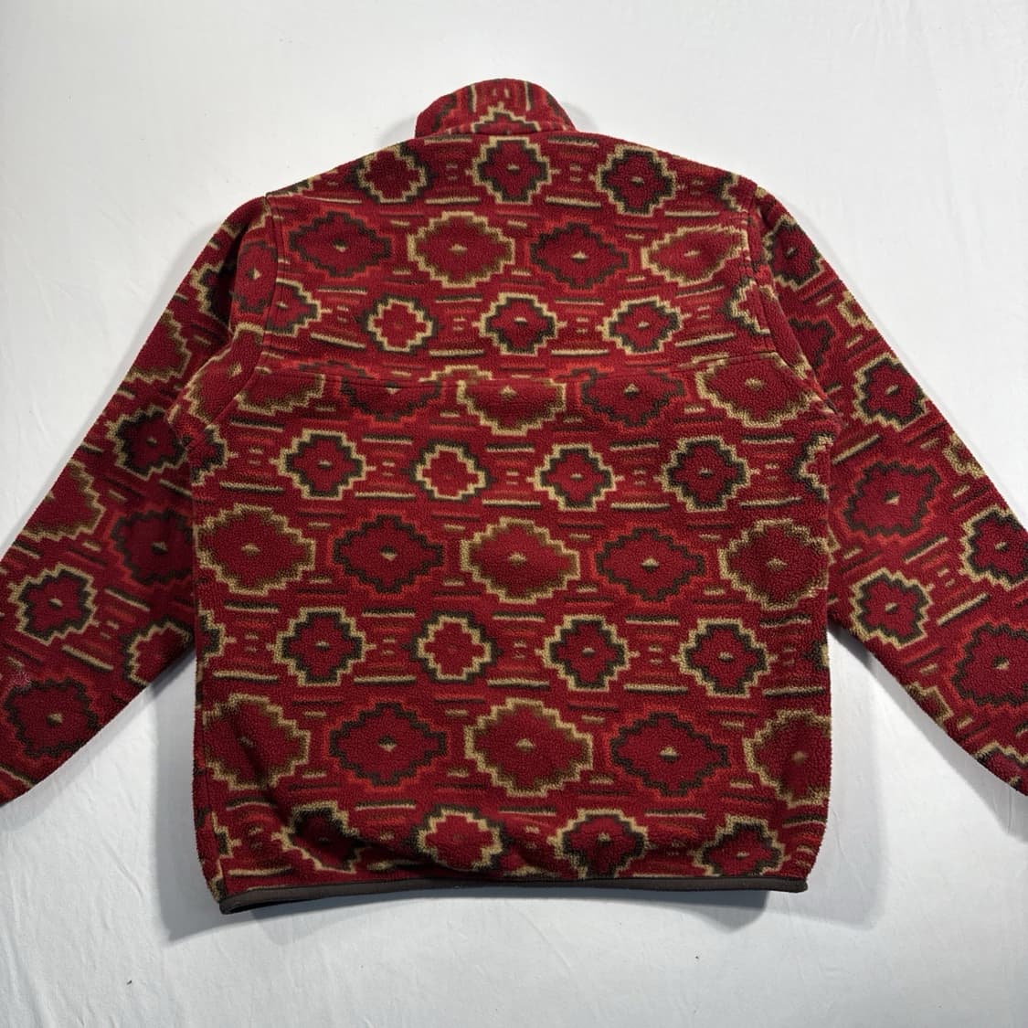 10s 파타고니아 신칠라 스냅-T 레드 아즈텍패턴 상품이미지5