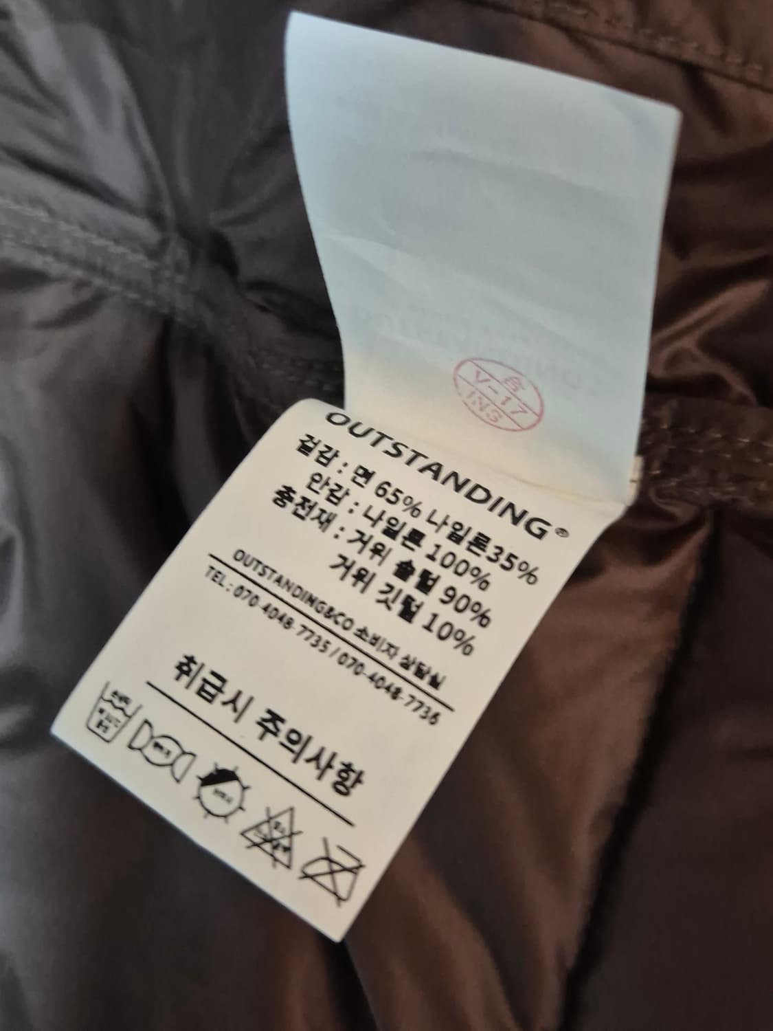 빈티지 카라코람 구스다운 L 새상품 상품이미지9