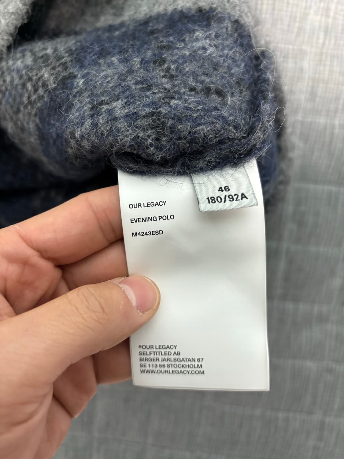 아워레가시 이브닝 폴로 아가일 46 상품이미지6