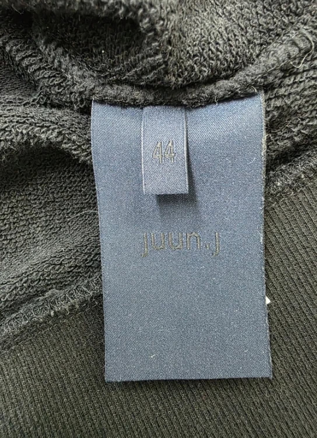 준지 블랙 프린팅 후드티 95 상품이미지9