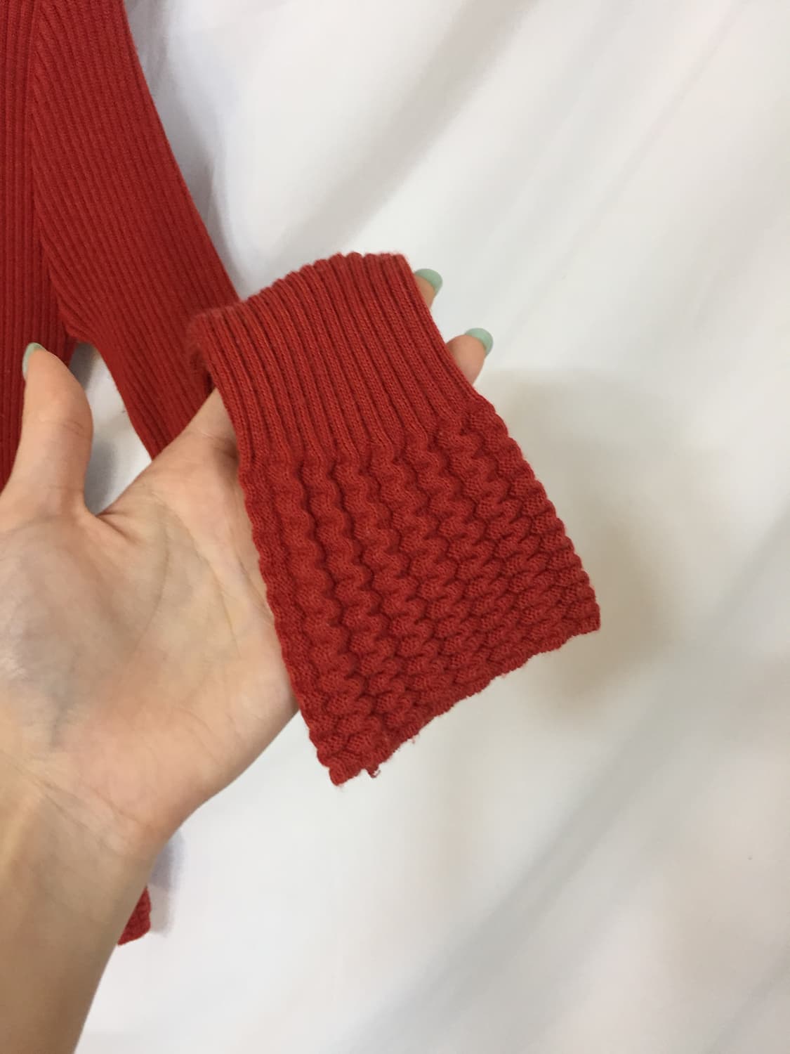 골지 디테일 목폴라 상품이미지8