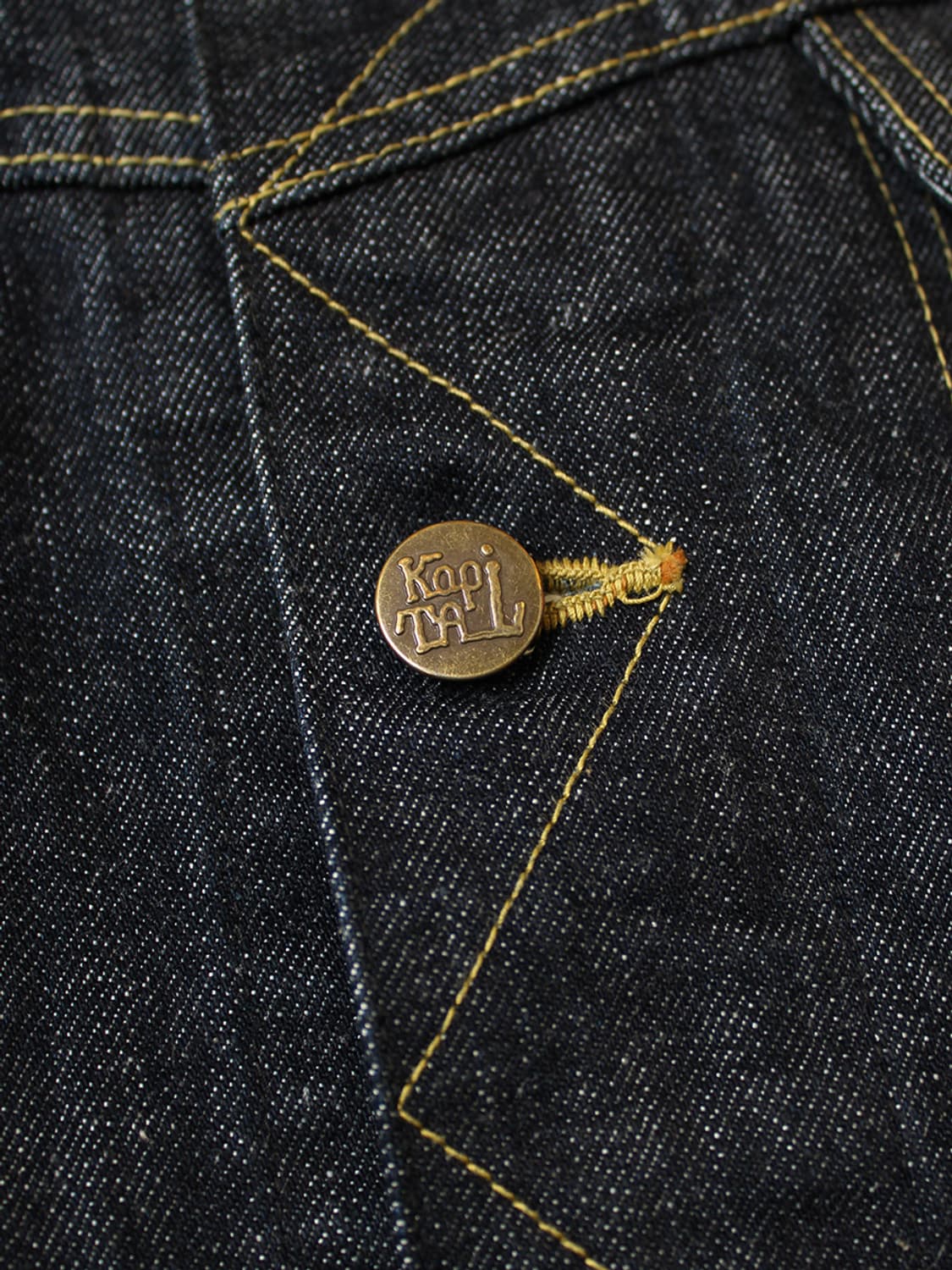 캐피탈 데님 웨스터너 레귤러 14온즈 인디고 H/E 44 SLJ003A 상품이미지6