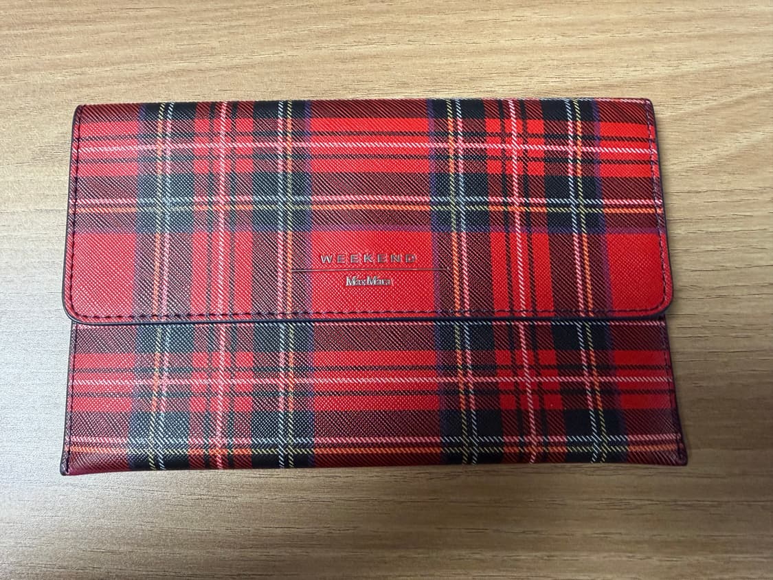 Weekend MaxMara Plaid Envelope Wallet막스마 상품이미지1